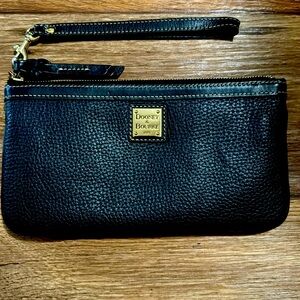 Dooney & Bourke Pebble Grain Leather Wristlet